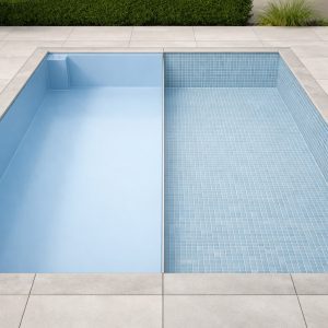 Folia czy płytki? Wykończenie niecki basenu po betonowaniu