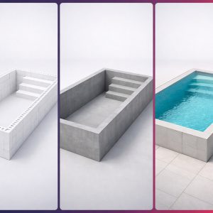 Basen z bloczków styropianowych EPS krok po kroku — jak wygląda cały proces?